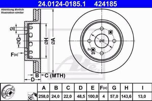 Alpha Brakes HTP-KA-314 - Brake Disc autospares.lv