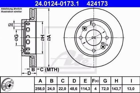 Alpha Brakes HTP-KA-303 - Brake Disc autospares.lv