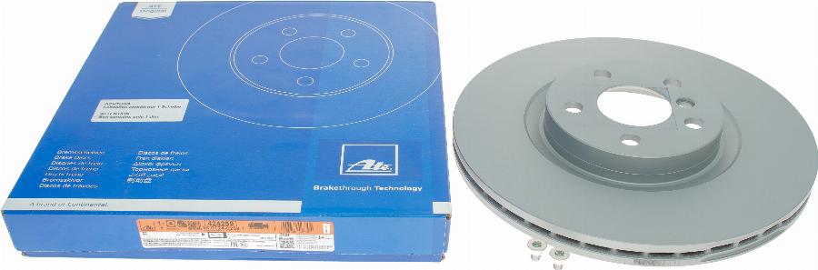 ATE 24.0124-0259.1 - Brake Disc autospares.lv