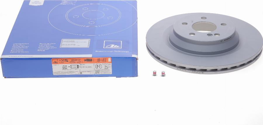 ATE 24.0124-0212.1 - Brake Disc autospares.lv