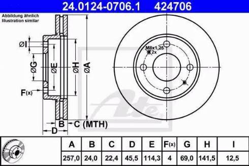 Alpha Brakes HTP-HY-506 - Brake Disc autospares.lv