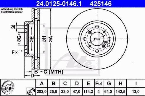 Alpha Brakes HTP-HD-036 - Brake Disc autospares.lv