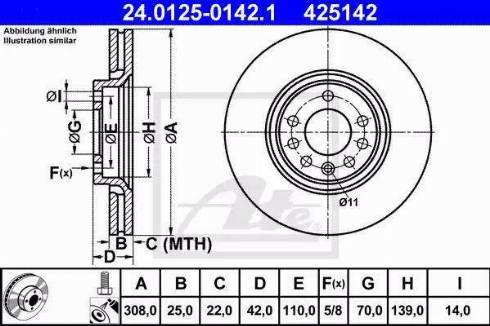 Alpha Brakes HTP-PL-030 - Brake Disc autospares.lv