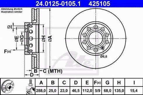 Alpha Brakes HTP-VW-018 - Brake Disc autospares.lv