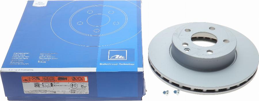 ATE 24.0125-0179.1 - Brake Disc autospares.lv