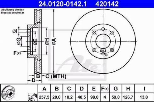 Alpha Brakes HTP-FT-003 - Brake Disc autospares.lv