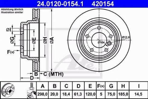 Alpha Brakes HTT-BM-007 - Brake Disc autospares.lv