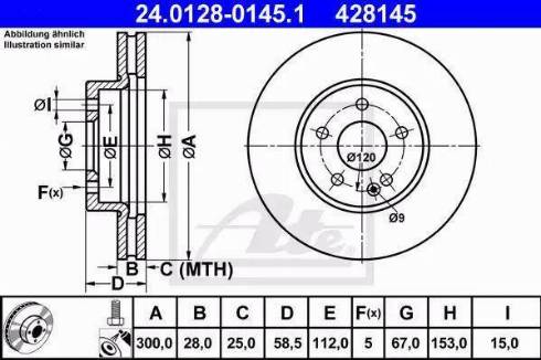 Alpha Brakes HTP-ME-067 - Brake Disc autospares.lv