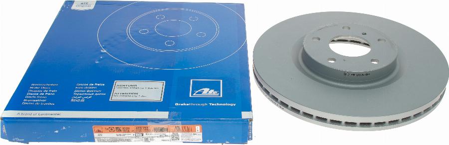 ATE 24.0128-0153.1 - Brake Disc autospares.lv