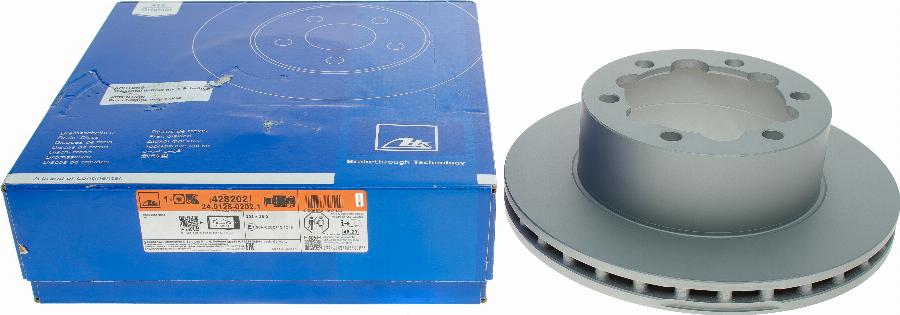 ATE 24.0128-0202.1 - Brake Disc autospares.lv