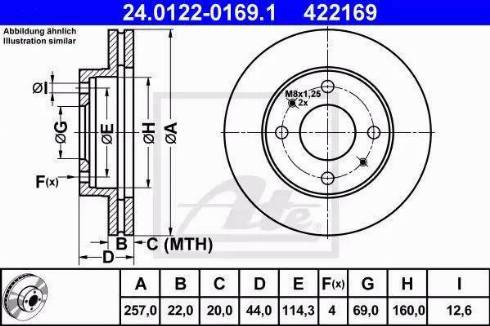 ST-Templin 53.111.16830 - Brake Disc autospares.lv