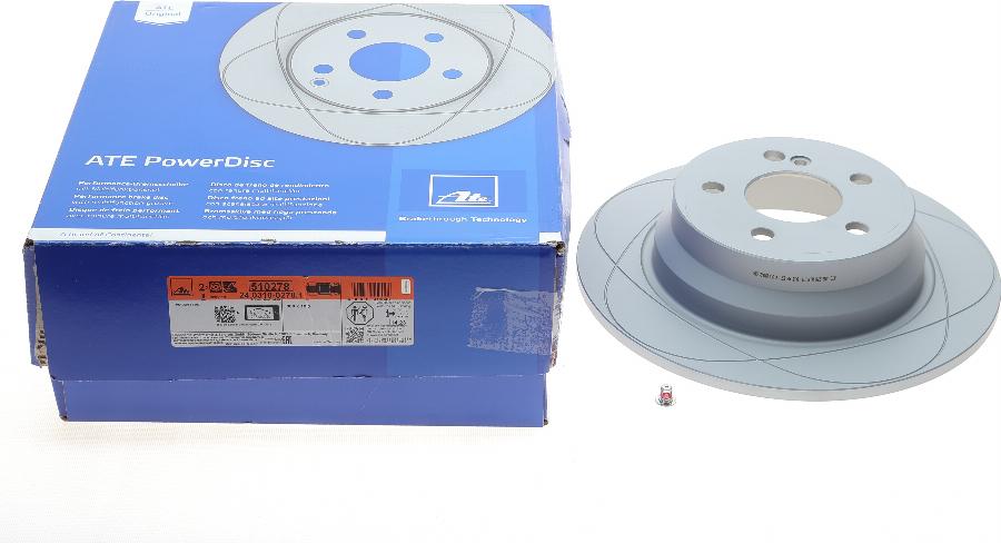 ATE 24.0310-0278.1 - Brake Disc autospares.lv