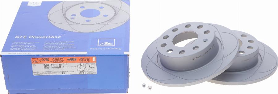 ATE 24.0310-0277.1 - Brake Disc autospares.lv