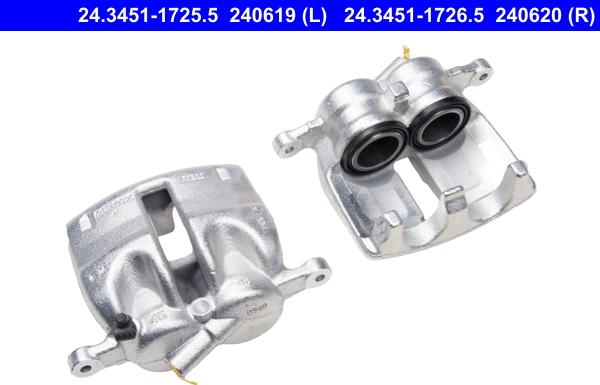 ATE 24.3451-1725.5 - Brake Caliper autospares.lv