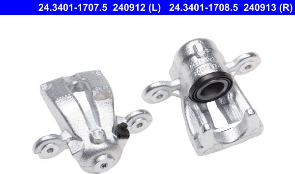 ATE 24.3401-1708.5 - Brake Caliper autospares.lv