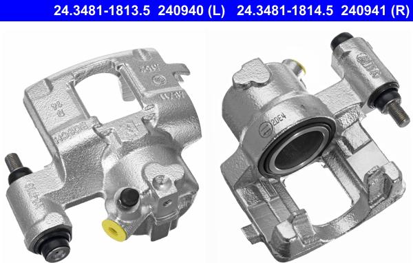 ATE 24.3481-1814.5 - Brake Caliper autospares.lv