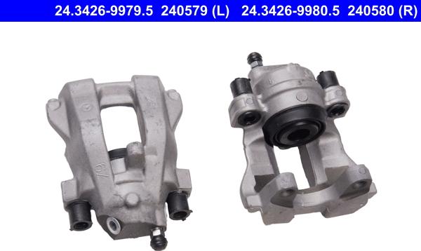 ATE 24.3426-9980.5 - Brake Caliper autospares.lv