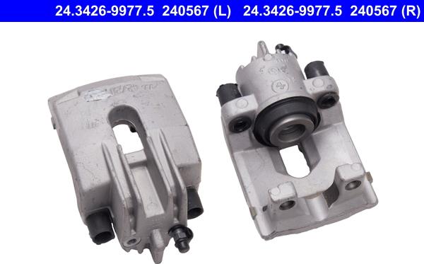 ATE 24.3426-9977.5 - Brake Caliper autospares.lv