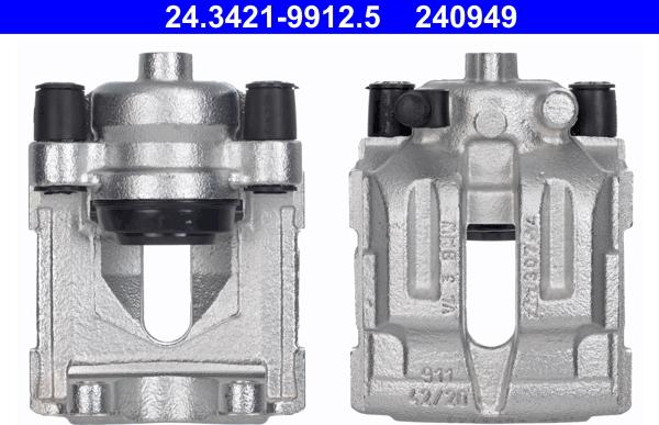 ATE 24.3421-9912.5 - Brake Caliper autospares.lv