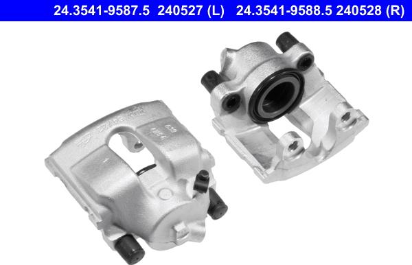 ATE 24.3541-9588.5 - Brake Caliper autospares.lv