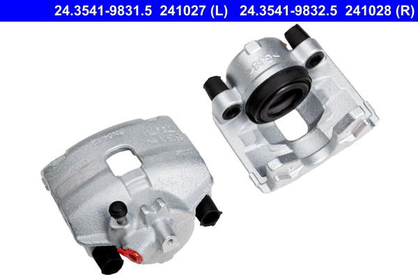 ATE 24.3541-9832.5 - Brake Caliper autospares.lv