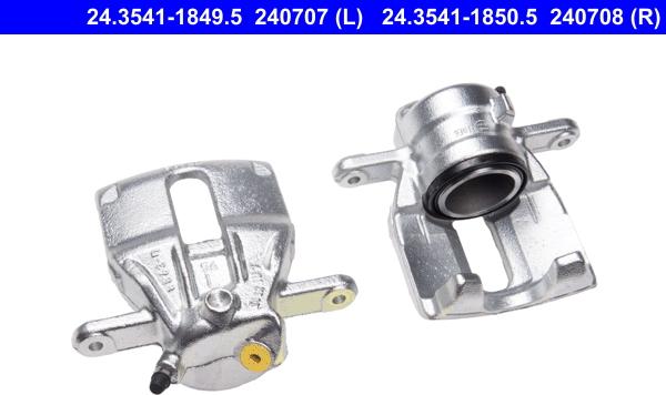 ATE 24.3541-1850.5 - Brake Caliper autospares.lv