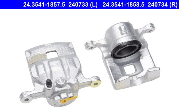 ATE 24.3541-1858.5 - Brake Caliper autospares.lv