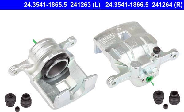 ATE 24.3541-1865.5 - Brake Caliper autospares.lv