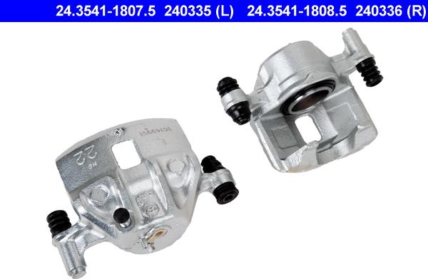 ATE 24.3541-1808.5 - Brake Caliper autospares.lv