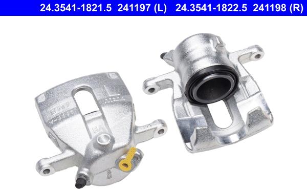 ATE 24.3541-1821.5 - Brake Caliper autospares.lv