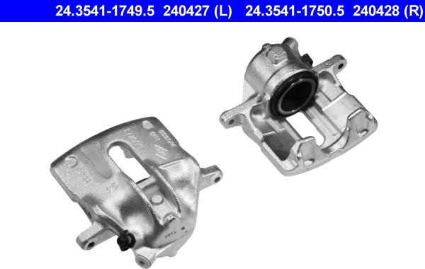 ATE 24.3541-1749.5 - Brake Caliper autospares.lv