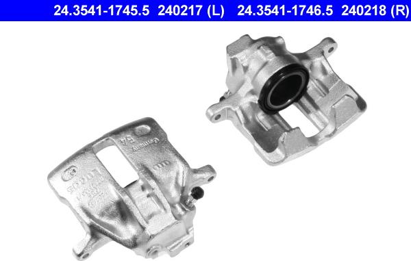 ATE 24.3541-1745.5 - Brake Caliper autospares.lv