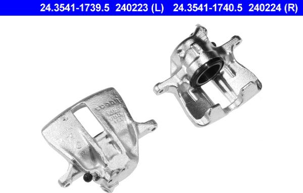 ATE 24.3541-1740.5 - Brake Caliper autospares.lv