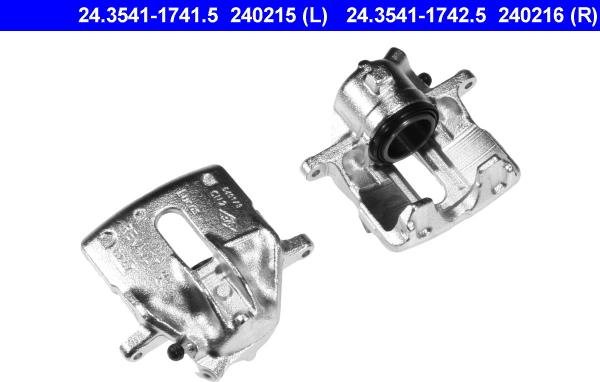 ATE 24.3541-1741.5 - Brake Caliper autospares.lv