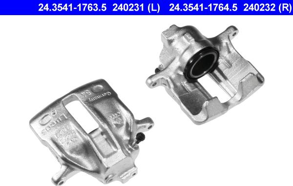 ATE 24.3541-1764.5 - Brake Caliper autospares.lv