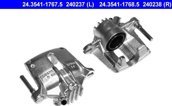 ATE 24.3541-1768.5 - Brake Caliper autospares.lv