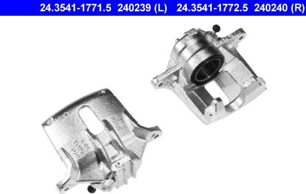 ATE 24.3541-1771.5 - Brake Caliper autospares.lv