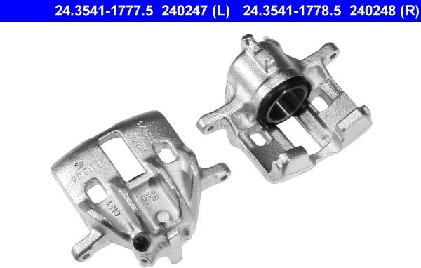 ATE 24.3541-1777.5 - Brake Caliper autospares.lv