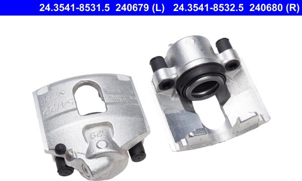 ATE 24.3541-8531.5 - Brake Caliper autospares.lv