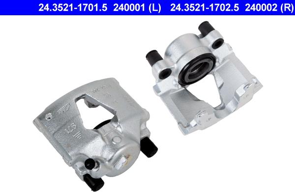 ATE 24.3521-1701.5 - Brake Caliper autospares.lv