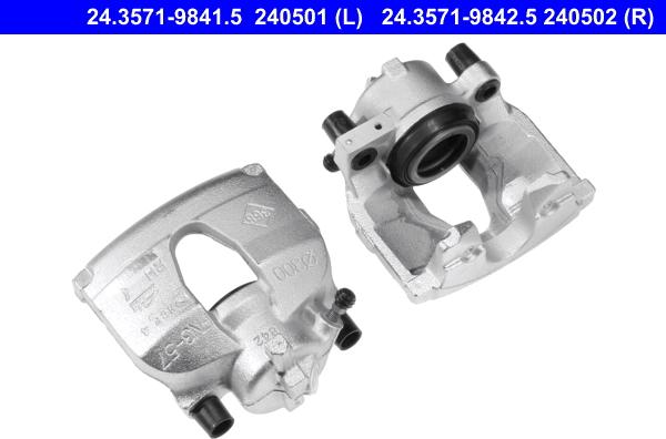 ATE 24.3571-9841.5 - Brake Caliper autospares.lv