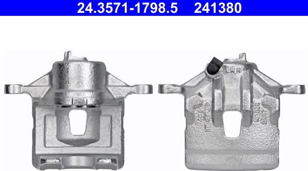 ATE 24.3571-1798.5 - Brake Caliper autospares.lv