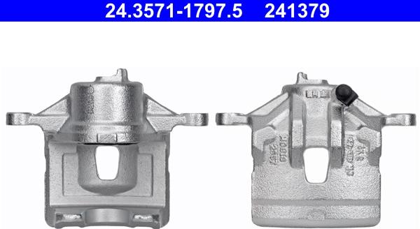 ATE 24.3571-1797.5 - Brake Caliper autospares.lv