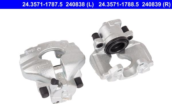 ATE 24.3571-1788.5 - Brake Caliper autospares.lv