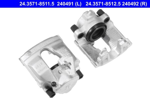 ATE 24.3571-8511.5 - Brake Caliper autospares.lv