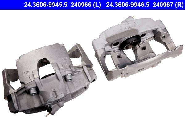 ATE 24.3606-9946.5 - Brake Caliper autospares.lv