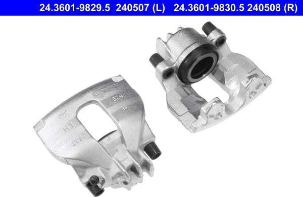 ATE 24.3601-9829.5 - Brake Caliper autospares.lv