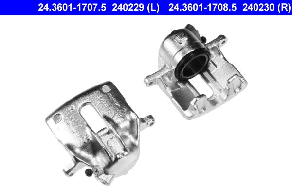 ATE 24.3601-1708.5 - Brake Caliper autospares.lv