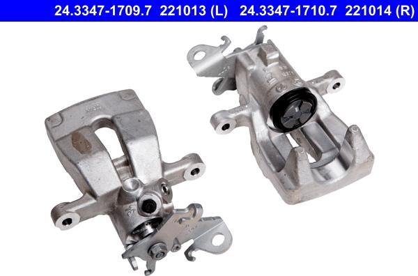 ATE 24.3347-1710.7 - Brake Caliper autospares.lv