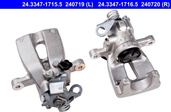 ATE 24.3347-1716.5 - Brake Caliper autospares.lv